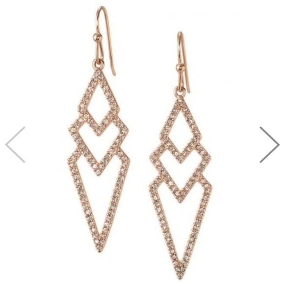 Stella & Dot Jewelry - Pave Spear Stella & Dot Earrings - E263RG